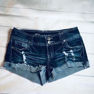 Distressed Jean shorts Size 1